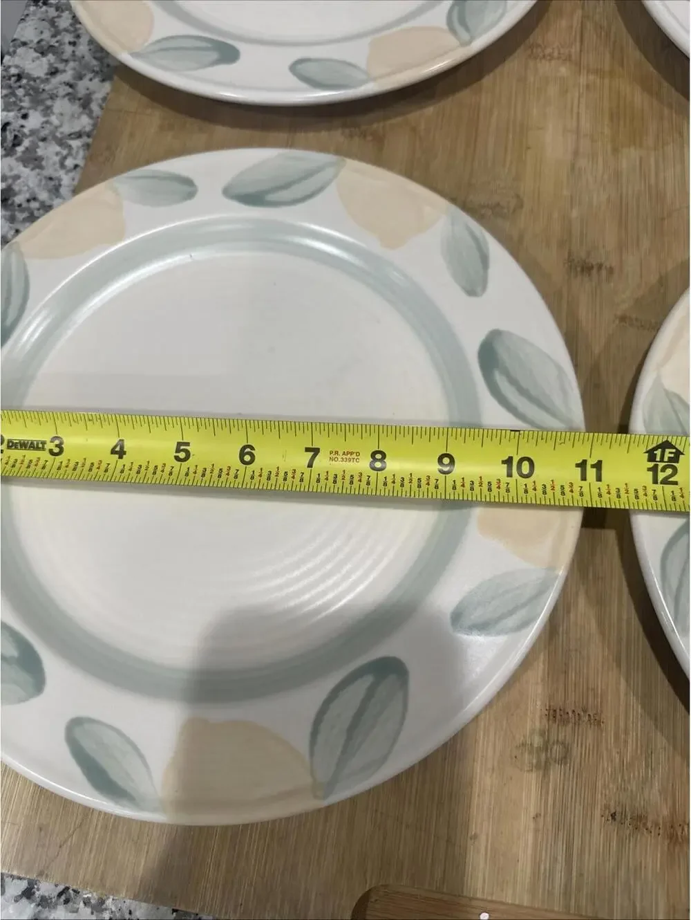 Vintage Set Of 4 PFALTZGRAFF “Vera Cruz” 11” Dinner Plates Lemons Veracruz *